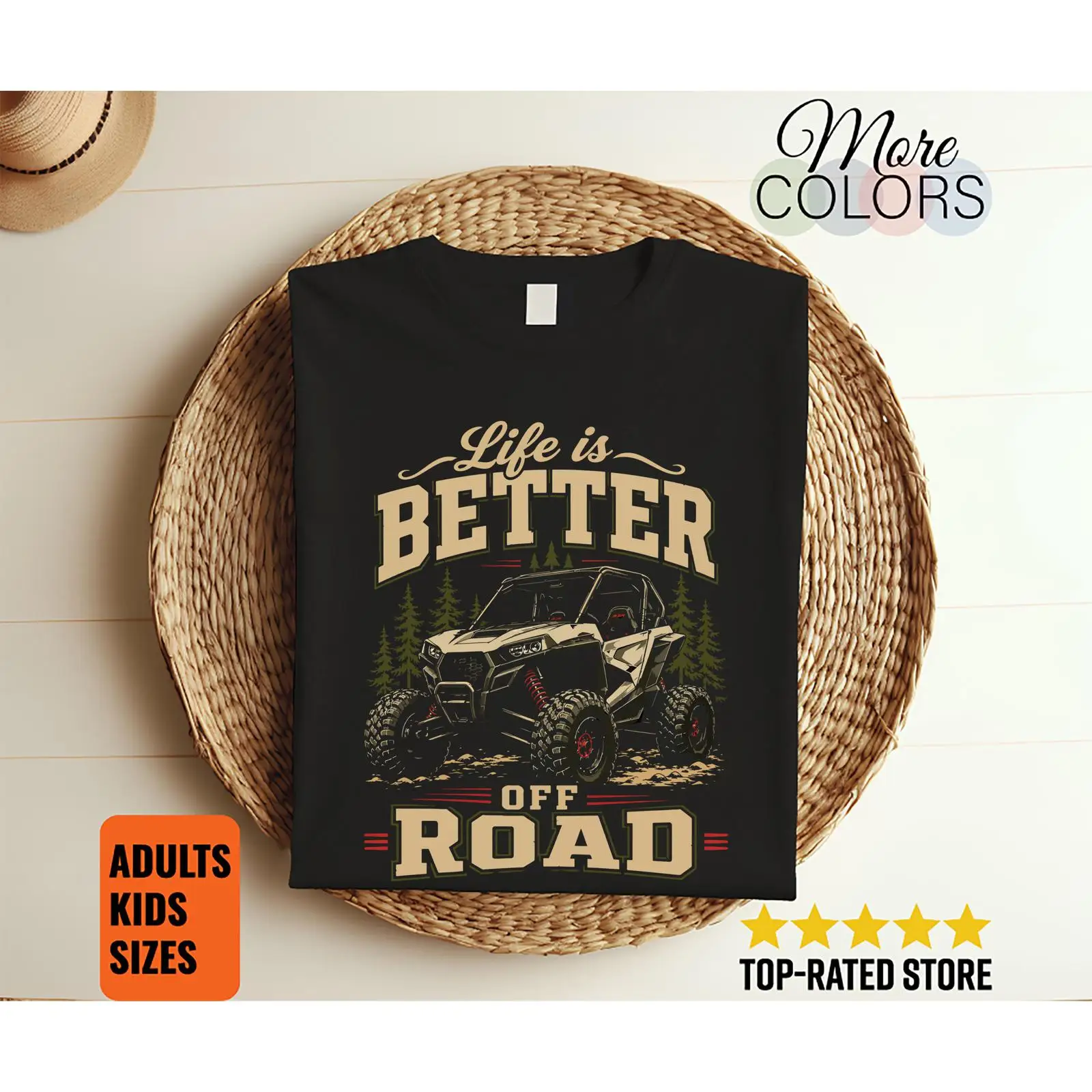 Life Is Better Offroad T-Shirt – Outdoor Adventure Utv recenzja i cena