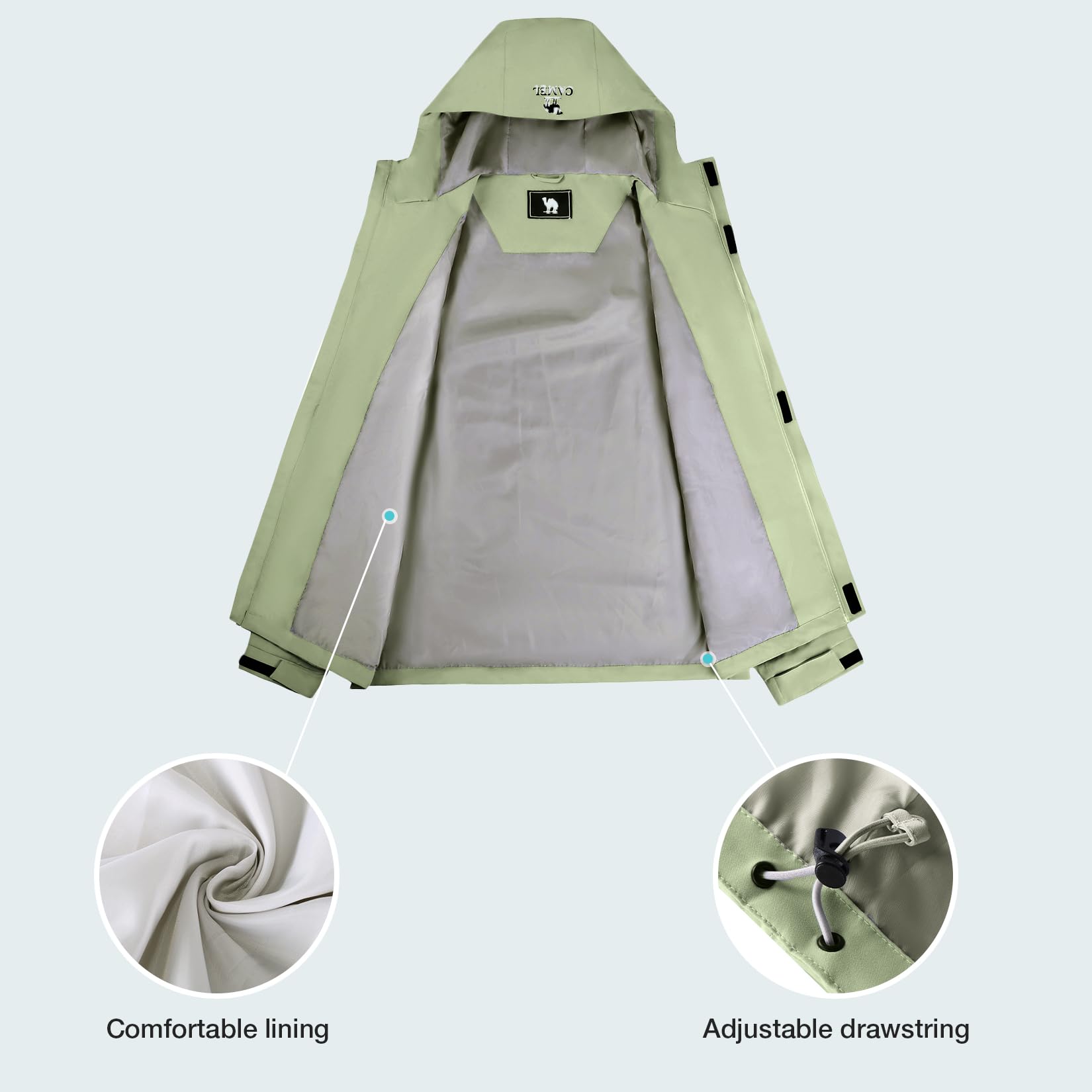 Męskie kurtki przeciwdeszczowe – Outdoor Adventure Windbreaker recenzja i cena