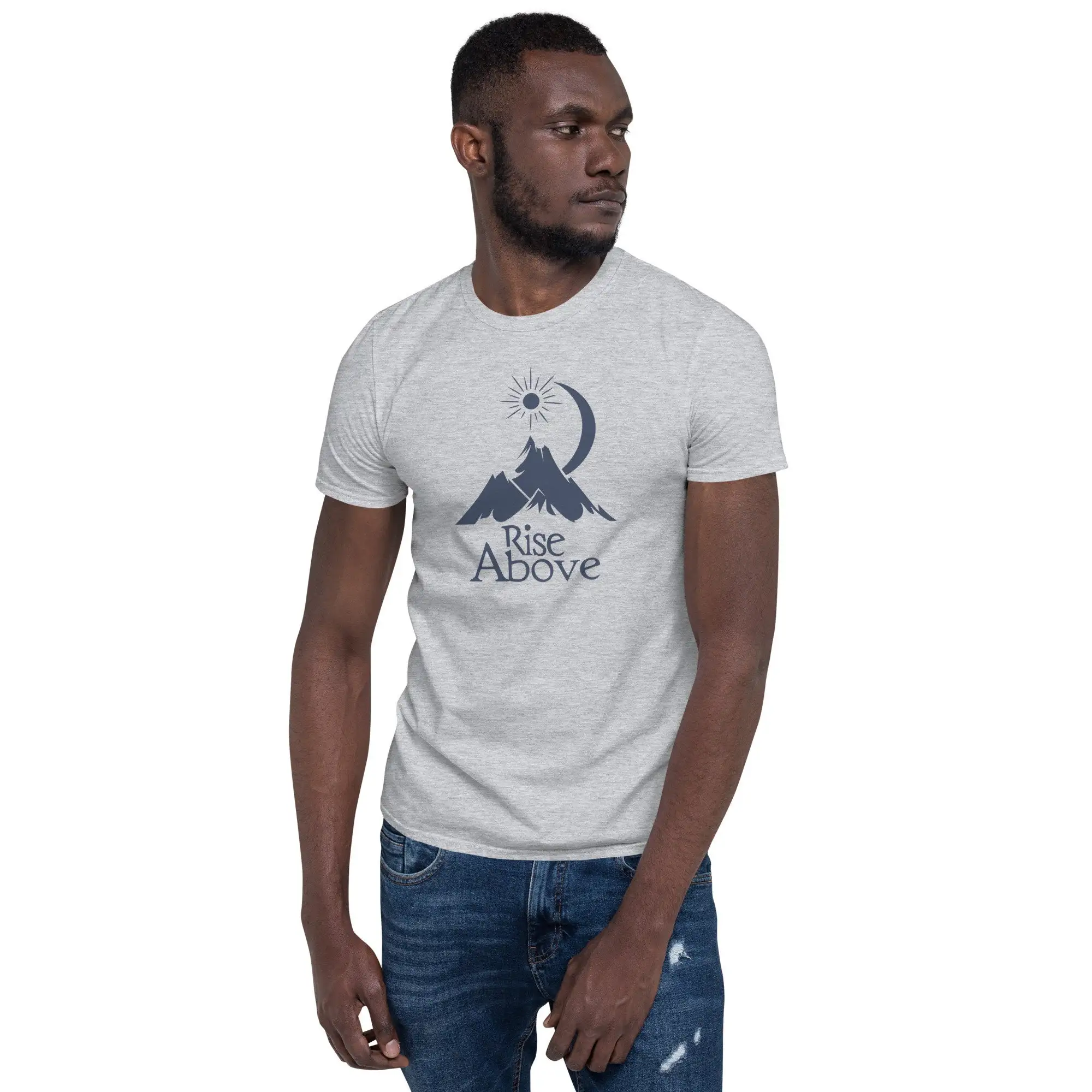 Koszulka Rise Above Mountain z – Outdoor Adventure Quotes Short recenzja i cena