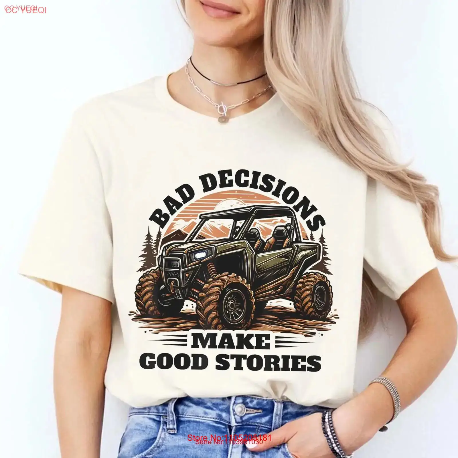 Koszulka Bad Decisions Make Go – Outdoor Adventure Utv recenzja i cena