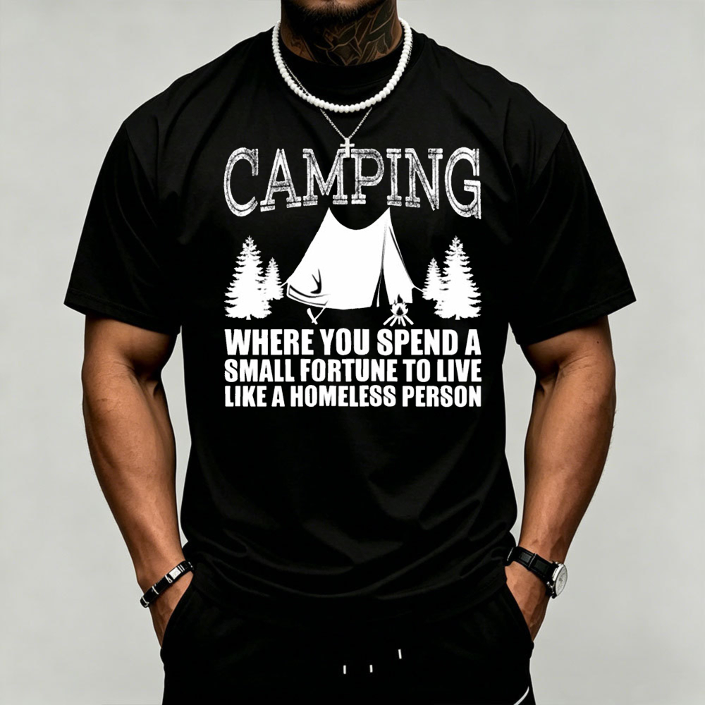 Koszulka męska z grafiką namio – Outdoor Adventure Quotes Short recenzja i cena