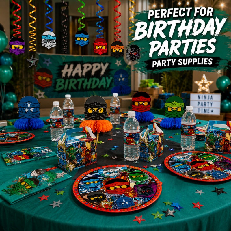 Zestaw dekoracji na przyjęcie  – Outdoor Adventure Birthday Party recenzja i cena