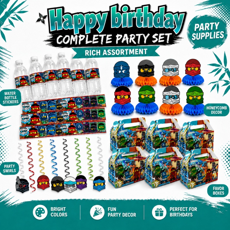 Zestaw dekoracji na przyjęcie  – Outdoor Adventure Birthday Party recenzja i cena